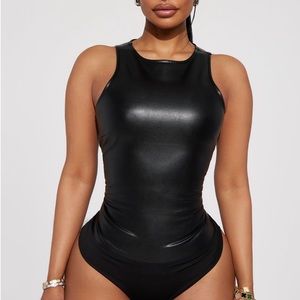 Sleek Black Bodysuit